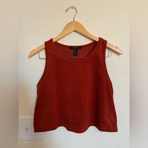 Forever 21 burgundy Tank Top